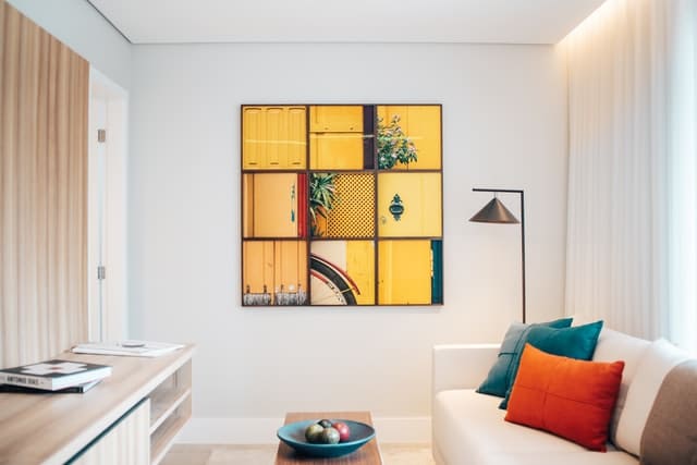 Feng Shui yellow squares